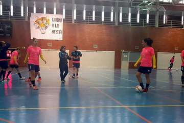 El Preconte Telde conserva ante el San Fernando su condición de invicto (3-3) (Foto TA)